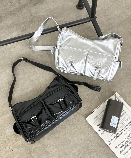 「non-hedge」 ショルダーバッグ FREE レッド レディース_画像8