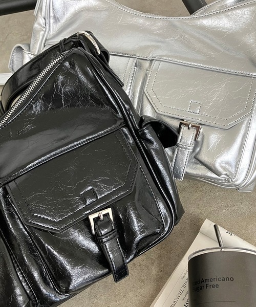 「non-hedge」 ショルダーバッグ FREE レッド レディース_画像9