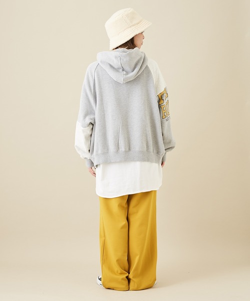 「CUBE SUGAR」 プルオーバーパーカー M グレー系その他 レディース_画像5