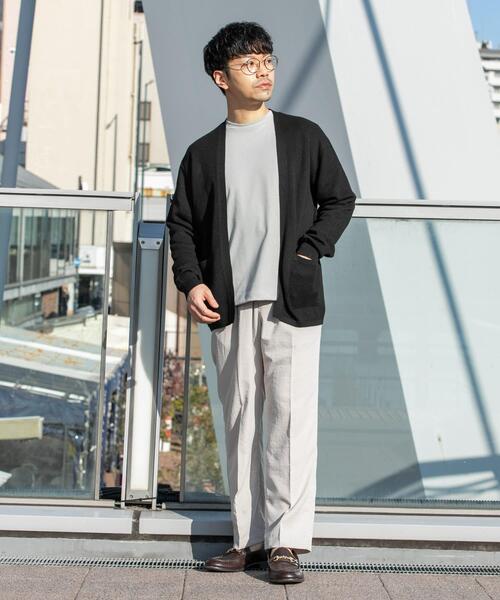 URBAN RESEARCH ROSSO MEN カーディガン 「WEB限定」変形カノコ