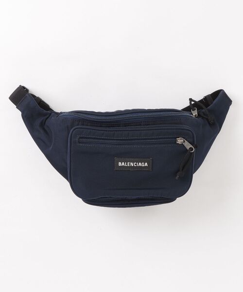 BALENCIAGA ボディバッグ ネイビー BALENCIAGA（バレンシアガ） ウエストバッグ - ネイビー メンズ