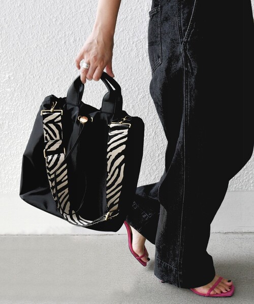 「SHIPS」 2WAYバッグ ONE SIZE ブラック レディース