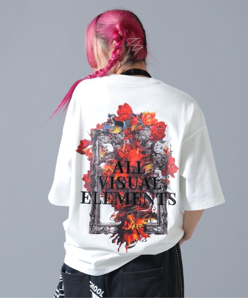 tシャツ A4A/エーフォーエー/ROSE S/S Tee レディース メンズの画像