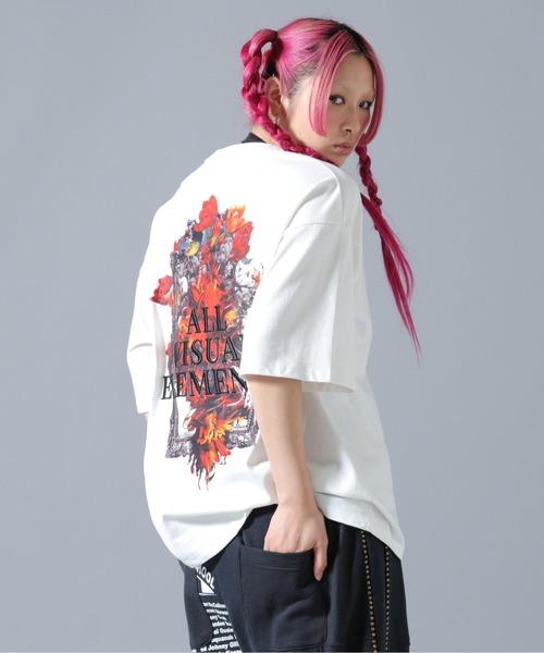 tシャツ A4A/エーフォーエー/ROSE S/S Tee レディース メンズの画像