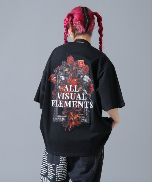 tシャツ A4A/エーフォーエー/ROSE S/S Tee レディース メンズの画像