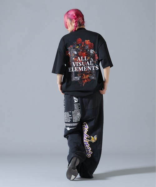tシャツ A4A/エーフォーエー/ROSE S/S Tee レディース メンズの画像