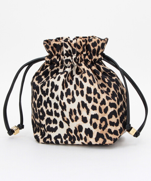 GANNI（ガニー） ハンドバッグ Pouch Printed Nylon / B3010069