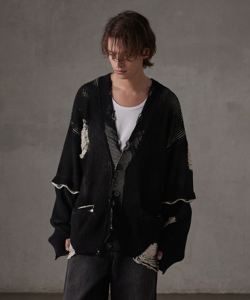 GRANCY カーディガン L ブラック メンズ : ZOZOTOWN Yahoo!店 - 通販