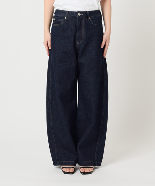 Spick&Span スピック&スパン　バギーデニム U by SPICK&SPAN（ユーバイスピックアンドスパン） ジーンズ デニム