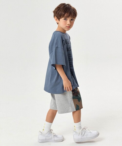 BREEZE（ブリーズ） tシャツ 「WEB限定」KUDOZ.B ステンシルプリント風