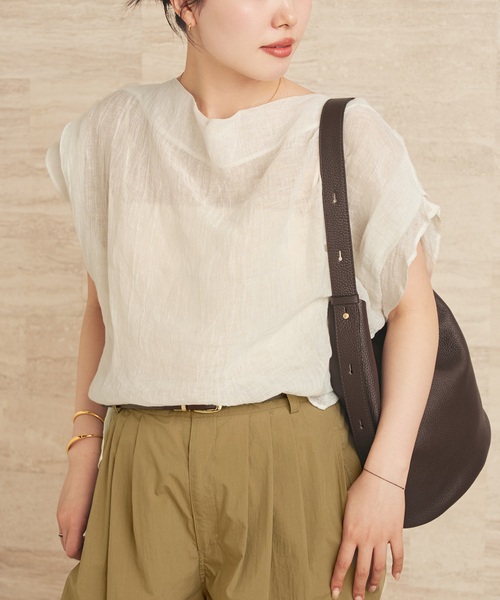 plage（プラージュ） ブラウス シャツ ENRICA / エンリカ SHEER