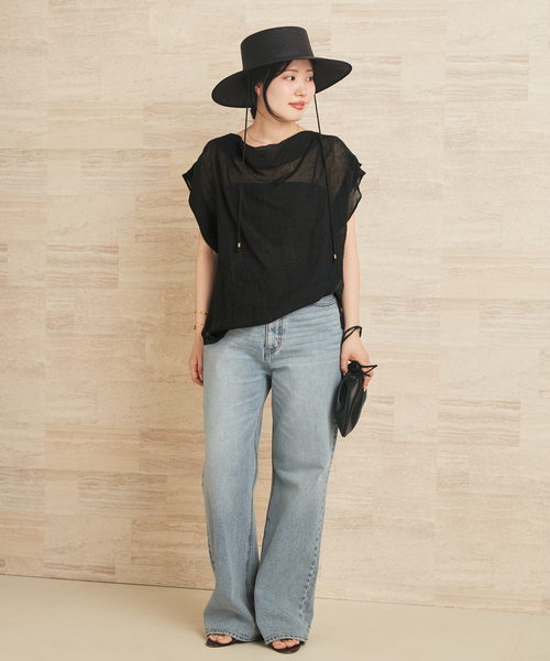 plage（プラージュ） ブラウス シャツ ENRICA / エンリカ SHEER 