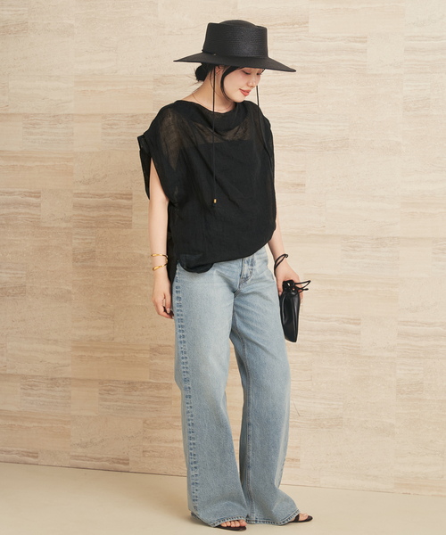 plage（プラージュ） ブラウス シャツ ENRICA / エンリカ SHEER