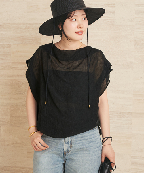 plage（プラージュ） ブラウス シャツ ENRICA / エンリカ SHEER