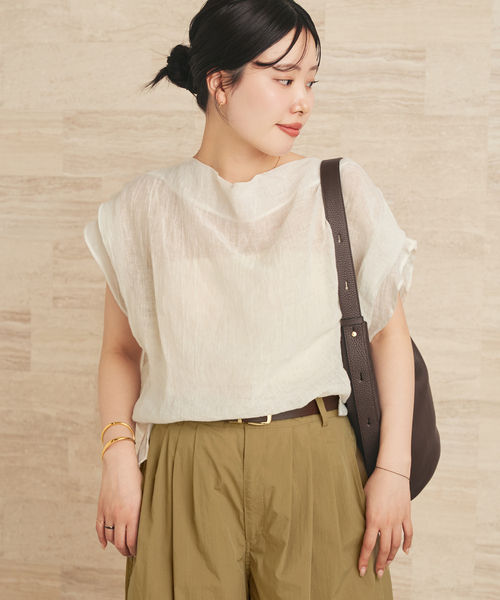 plage（プラージュ） ブラウス シャツ ENRICA / エンリカ SHEER
