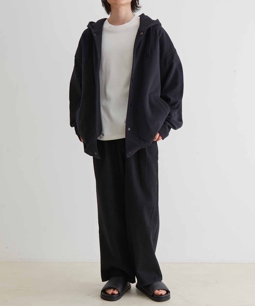 「ADAM ET ROPE'」 カーディガン M ブラック メンズの画像
