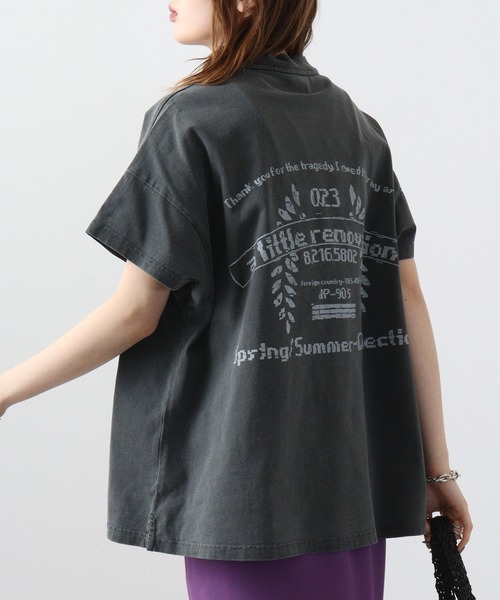 「a lit r」 半袖Tシャツ M ブラック メンズ_画像3