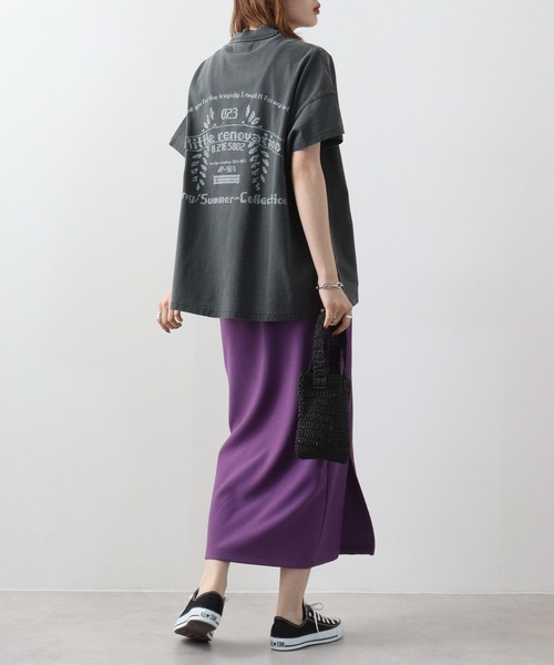 「a lit r」 半袖Tシャツ M ブラック メンズ_画像6