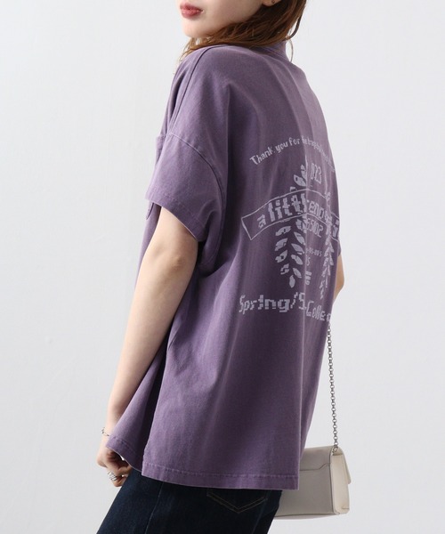 「a lit r」 半袖Tシャツ M ブラック メンズ_画像9