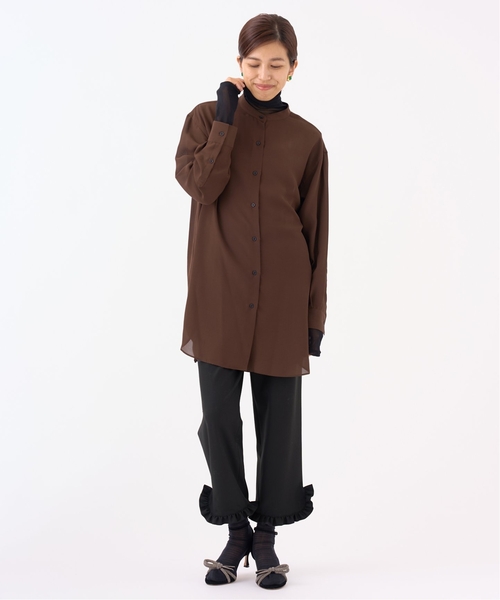 「IENA」 パンツ 36 ブラック レディースの画像