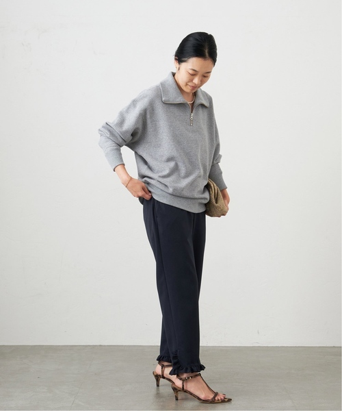 「IENA」 パンツ 36 ブラック レディースの画像