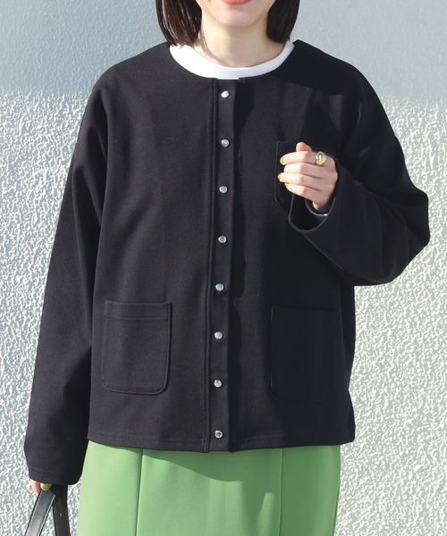 「LAVEANGE」 カーディガン L レッド レディース_画像8