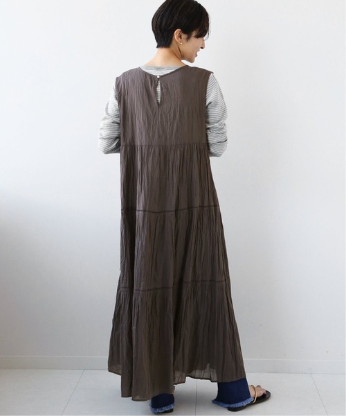 「JOURNAL STANDARD relume」 ノースリーブワンピース FREE ブラウン レディース_画像7