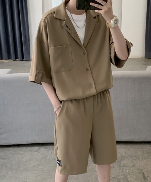 セットアップ 「UNISEX」オーバーサイズ ルーズ メンズ レディース