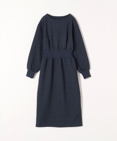 「SHIPS any」 長袖ワンピース ONE SIZE ブラック レディース_2