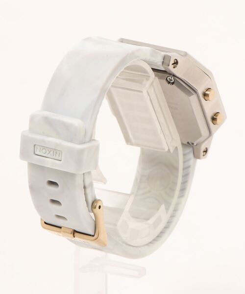 「NIXON」 デジタル腕時計 FREE ピンクゴールド レディース_画像2