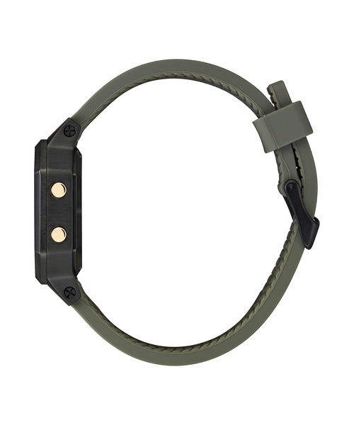 「NIXON」 デジタル腕時計 FREE ピンクゴールド レディース_画像9