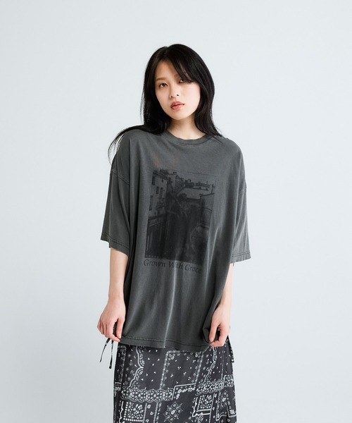 JEANASIS（ジーナシス） tシャツ 半袖 vintage nostalgic graphic