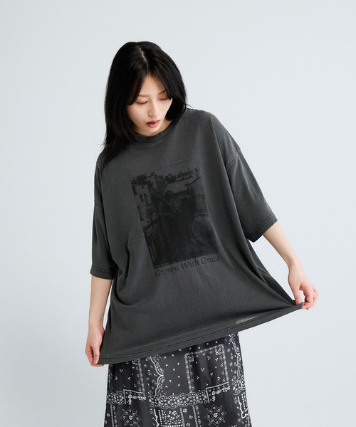 JEANASIS（ジーナシス） tシャツ 半袖 vintage nostalgic graphic 