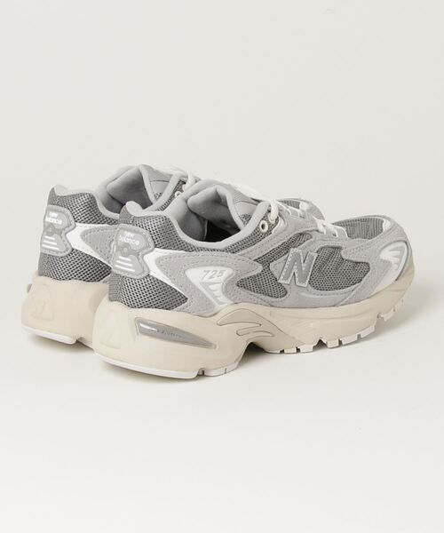 「New Balance」 ローカットスニーカー 24.5cm グレー メンズ_画像2