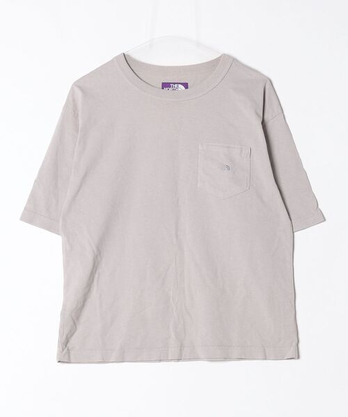 THE NORTH FACE PURPLE LABEL 「THE LABEL」 半袖Tシャツ WM グレー