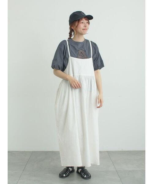 ワンピース 「メルヘン×Samansa Mos2」総刺繍ワンピースの画像