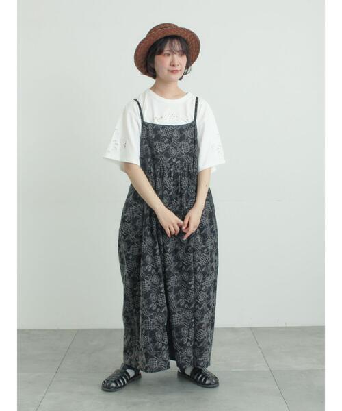 ワンピース 「メルヘン×Samansa Mos2」総刺繍ワンピースの画像
