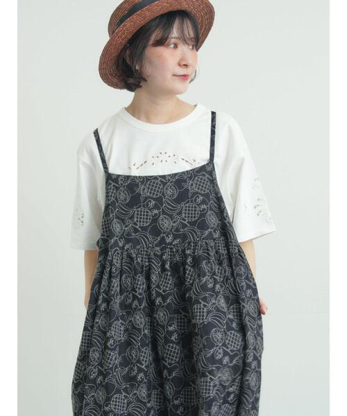 ワンピース 「メルヘン×Samansa Mos2」総刺繍ワンピースの画像