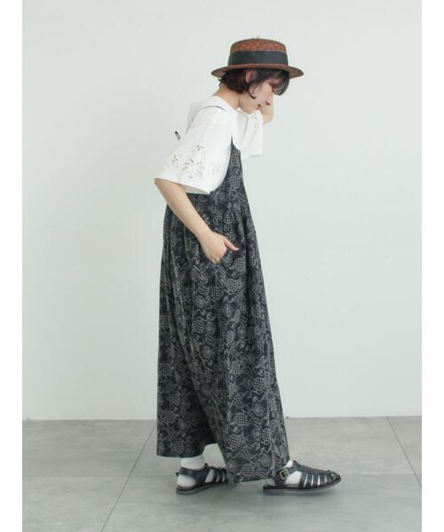 ワンピース 「メルヘン×Samansa Mos2」総刺繍ワンピースの画像