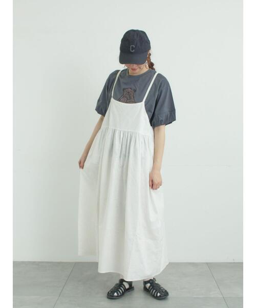 ワンピース 「メルヘン×Samansa Mos2」総刺繍ワンピースの画像