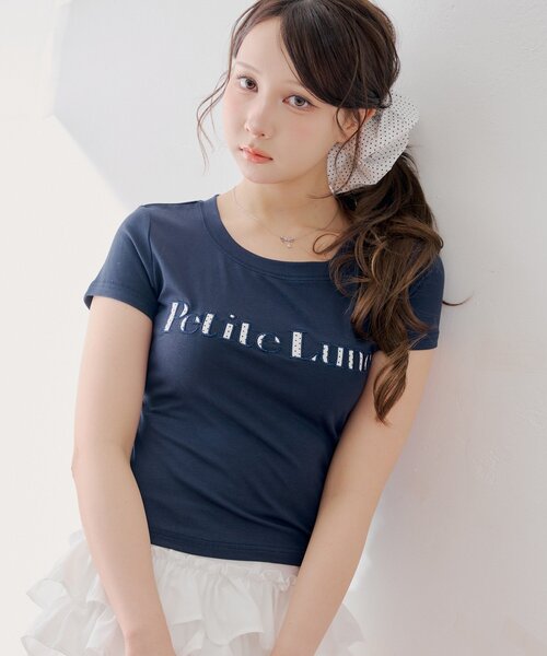 Chico（チコ） tシャツ 半袖 ドットロゴT+シュシュセット レディース