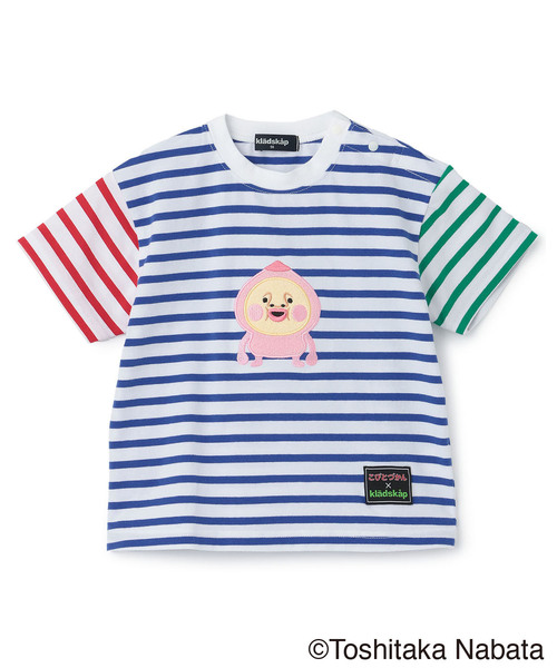 kladskap（クレードスコープ） tシャツ 「こびとづかん」ボーダー半袖T