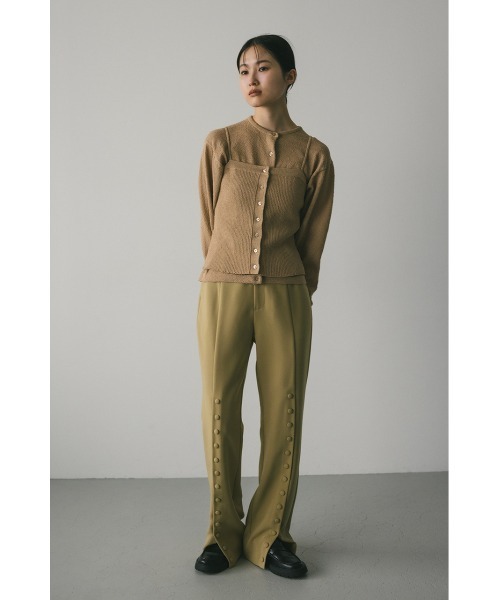 「STYLEMIXER」 パンツ MEDIUM ベージュ レディース_画像3