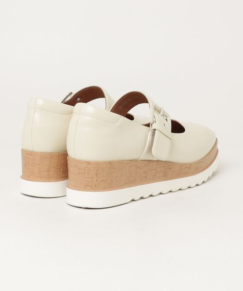 「STACCATO」 シューズ 24cm ホワイト レディース_画像2