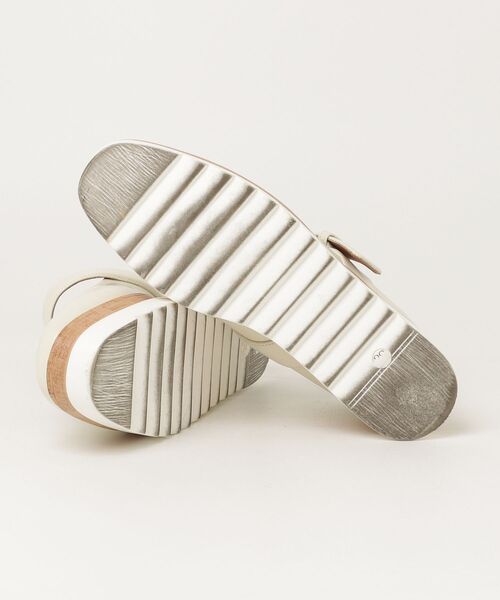 「STACCATO」 シューズ 24cm ホワイト レディース_画像3