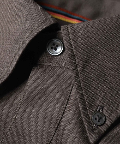 Paul Smith（ポール・スミス） シャツ 半袖 COOLMAX（R）ソリッド