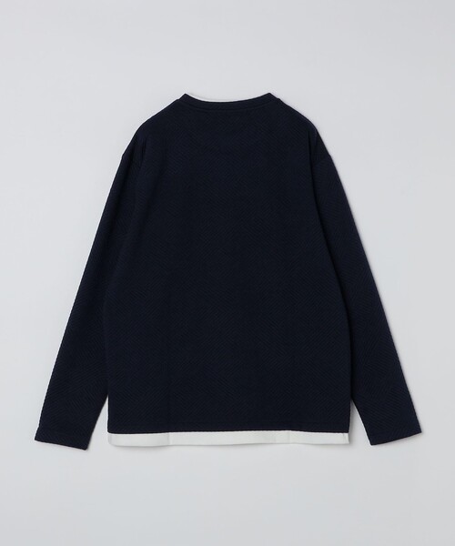「SHIPS Colors」 長袖Tシャツ X-LARGE ネイビー メンズ_画像5