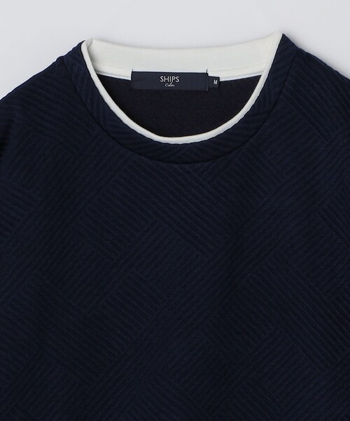 「SHIPS Colors」 長袖Tシャツ X-LARGE ネイビー メンズ_画像6