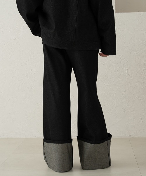 「SELLE GLANT」 デニムパンツ SMALL ブラック メンズ_画像2
