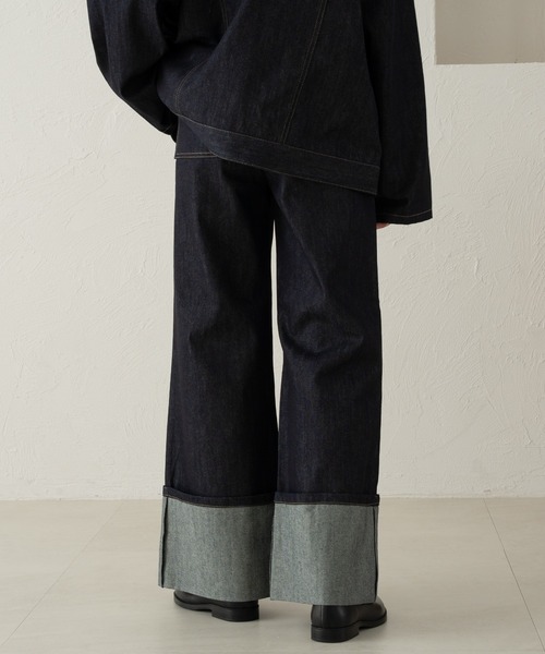 「SELLE GLANT」 デニムパンツ SMALL ブラック メンズ_画像8